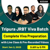 Tripura JRBT Grooming & Interview Batch | Online Live + Recorded Classes By Adda247