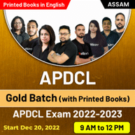 APDCL GOLD BATCH 2022 (With Printed Books in English) | Online Batch by Adda247