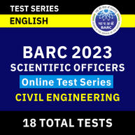 BARC SCIENTIFIC OFFICER | CIVIL ENGINEERING | Online Test Series By Adda247