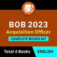 BOB Acquisition Officer 2023 Complete Books Kit(English Printed Edition) By Adda247