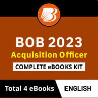Bank of Baroda Acquisition Officer Complete eBooks kit(English Medium) 2023 By Adda247
