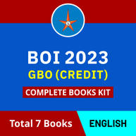 Bank of India General Banking Officer (Credit) 2023 | Complete Books Kit (English Printed Edition) By Adda247