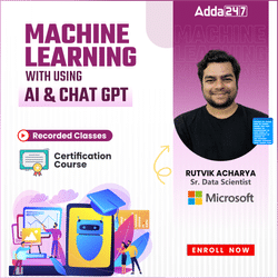 Machine Learning with using AI and Chat GPT  | Video Course By Adda247