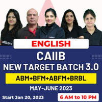 CAIIB ABM, BFM, ABFM, & BRBL New Target Batch 3.0_60.1