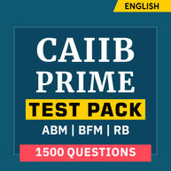 CAIIB Prime Test Pack for Paper-I, Paper-II & Paper-III Exams 2022-23