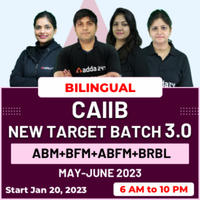 CAIIB ABM, BFM, ABFM, & BRBL New Target Batch 3.0_50.1