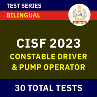 CISF Constable Driver & Pump Operator 2023 | Online Test Series by Adda247
