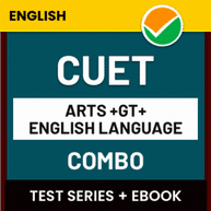 COMBO FOR ARTS +GT+ English Language CUET EBOOKS AND TEST SERIES By Adda247