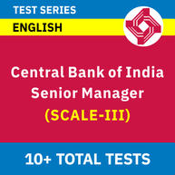 Central Bank of India Senior Manager(Scale-III) 2023: Online Test Series By Adda247