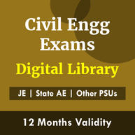 Civil Engineering Exam Digital Library eBooks for (PSU's & State AE/JE) and Others 2022-23