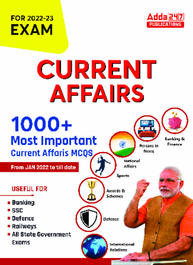 1000+ Most Important Current Affairs MCQs for 2022-23 Exams | From Jan 2022 to till date (English Printed Edition) by Adda247