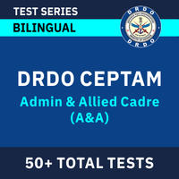 DRDO Syllabus 2022 and Model Exam for CEPTAM 10 A&A_60.1