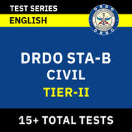 DRDO Senior Technical Assistant Group B Civil Tier-II 2022 | Complete English Online Test Series by Adda247