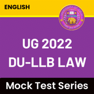 DU-LLB LAW 2022 | Online Test Series By Adda247