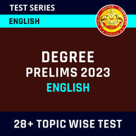 Kerala PSC Degree Prelims 2023 English Topic Wise Online Test Series By Adda247