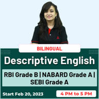 The Descriptive English Batch for all Regulatory Body Examination | Live + Recorded Classes By Adda247