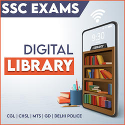 SSC Exams Digital Library eBooks for SSC CGL, SSC CPO, SSC CHSL, SSC MTS & Others 2024-25