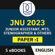 JNU Junior Assistant, MTS, Stenographer & others Paper -I 2023 | Complete English medium eBook By Adda247