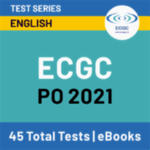 ECGC PO Mock Tests 2021 - Banking Online Test Series (With Solutions) by Adda247