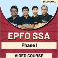 EPFO SSA PHASE -1 2023 | Bilingual | Video Course By Adda247