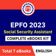 EPFO Social Security Assistant Complete eBooks kit(English Medium) 2023 By Adda247