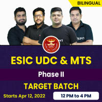 ESIC Recruitment 2022, Phase 2 Exam Date and Result for 3882 Posts_40.1