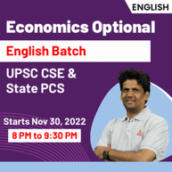 Economics Optional Online Live Classes | UPSC CSE & State PCS | English Medium Batch By Adda247