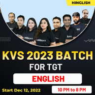KVS 2023 TGT English Online Live Classes | Hinglish | Complete Batch By Adda247