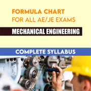 Formula Chart For All AE/JE Exams Mechanical Engineering Complete Syllabus | E-books By Adda247