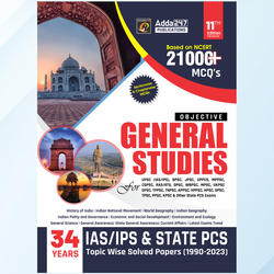 Objective General Studies 21000+ MCQs for UPSC & State PCS Exams(English Printed Edition) By Adda247