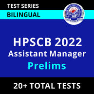 HPSCB Assistant Manager Prelims 2022 | Complete Bilingual Test Series By Adda247