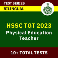 HSSC TGT Physical Education Teacher 2023 | Complete Bilingual Online Test Series By Adda247