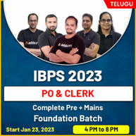 IBPS Foundation Batch 2023 | Telugu | Online Live Classes By Adda247