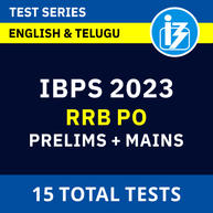 IBPS RRB PO Prelims & Mains 2023 Online Test Series in English and Telugu By Adda247