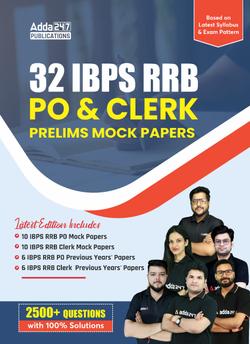32 IBPS RRB PO & Clerk Prelims Mock Papers Book(English Printed Edition) By Adda247