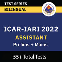 ICAR-IARI ऑनलाइन टेस्ट सीरीज_50.1