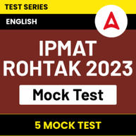 IPMAT Rohtak 2023 | Online Mock Test Series By adda247
