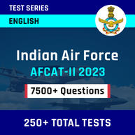 Indian Air Force AFCAT II 2023 | Online Test Series By Adda247