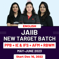 JAIIB PPB, IE & IFS, AFM, and RBWM Target Batch May-June 2023 Exam_50.1