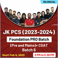 JKPCS (Pre + Mains) Online Live Classes | GS + CSAT Foundation Pro Batch 6 By Adda247