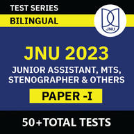 JNU Junior Assistant, MTS, Stenographer & others Paper -I 2023 | Complete Bilingual Online Test Series By Adda247