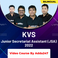 KVS Junior Secretariat Assistant (JSA) 2022 | Hinglish | Complete Video Course By Adda247