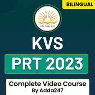 KVS PRT 2023 | Complete Video Course By Adda247