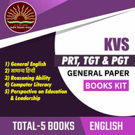 KVS PRT, TGT & PGT 2023 General Paper Books Kit(English Medium) by Adda247
