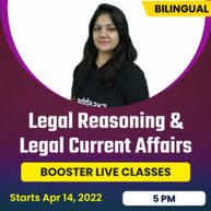 CLAT/DU-LLB/AILET/MH-CET/Other Law Entrance Exams LIVE CLASSES BOOSTER BATCH BY ADDA247