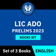 LIC ADO Prelims 2023 Books Kit (English Printed Edition) By Adda247