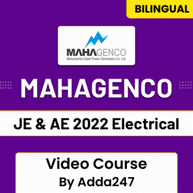 MAHAGENCO JE & AE 2022 Electrical | Bilingual | Video Course By Adda247