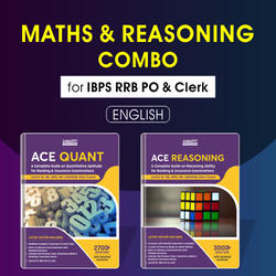 Maths & Reasoning Combo for IBPS RRB PO & Clerk 2024-25 (English Printed Edition) By Adda247