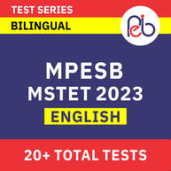 MPESB MSTET English Teacher 2023 | Complete Bilingual Online Test Series by Adda247