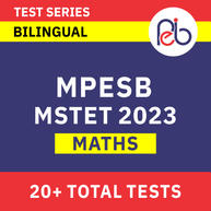 MPESB MSTET Maths Teacher 2023 | Complete Bilingual Online Test Series by Adda247